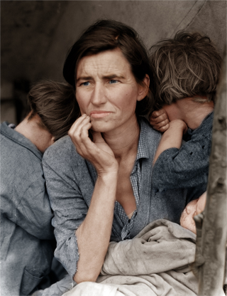 Illustration for article titled Iconic Black and White Photographs, Colorized